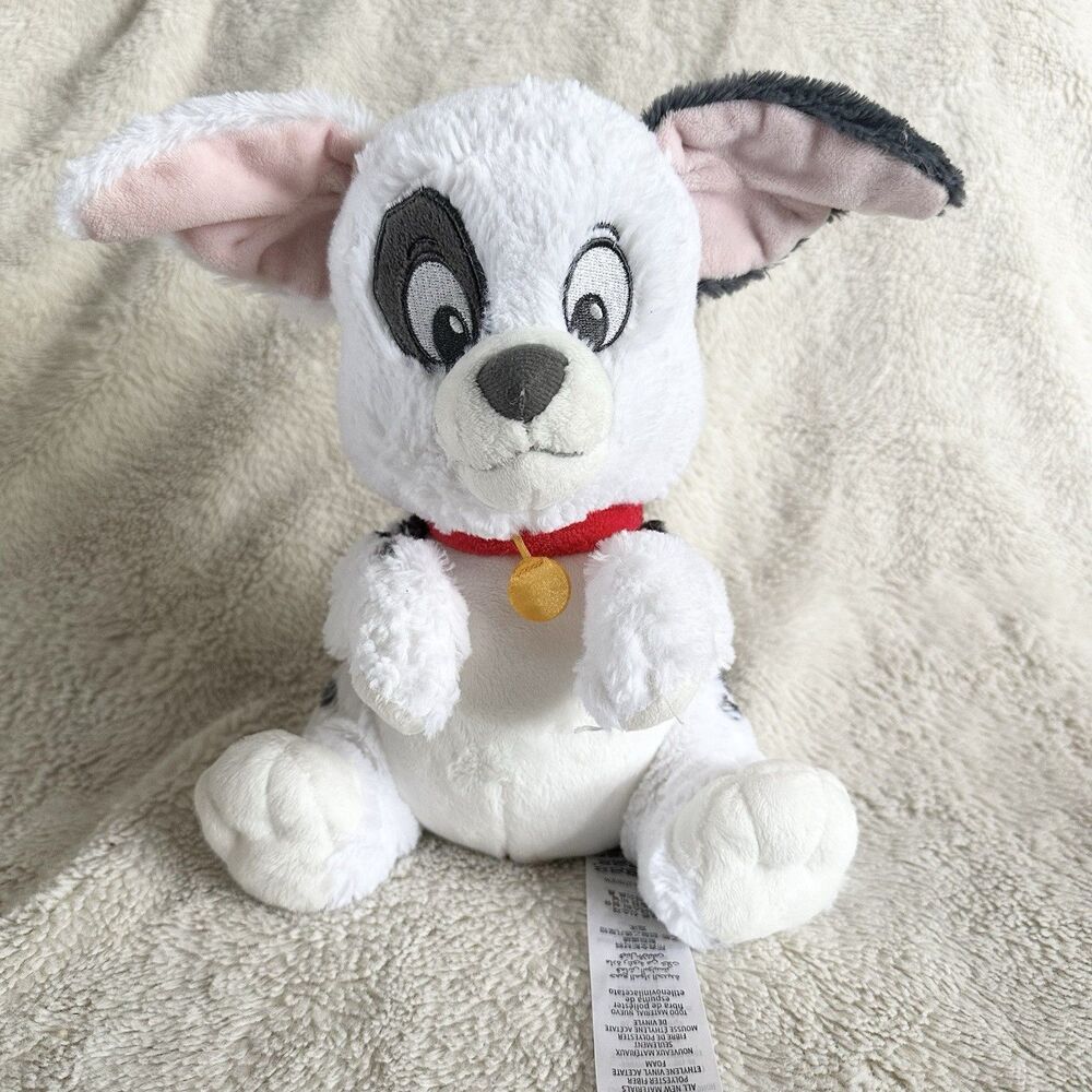 Disney Parks Babies 101 Dalmatians Patch Dog No Blanket Pouch Stuffed 10" Toy
